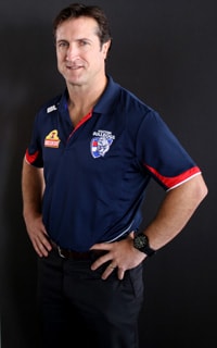 AFL 2014 Media - Western Bulldogs Coach Appointment Newly appointed Senior Coach of the Western Bulldogs, Luke Beveridge, addresses the media at VU Whitten Oval on November 14, 2014. (Photo: Lachlan Cunningham/AFL Media)